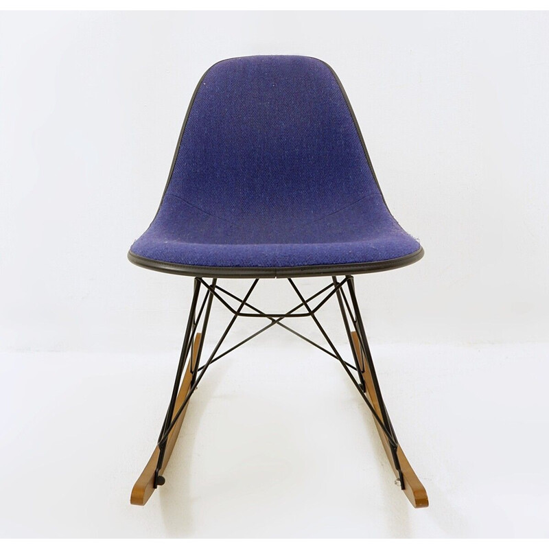 Chaise à bascule vintage par Emaes pour Herman Miller, 1960