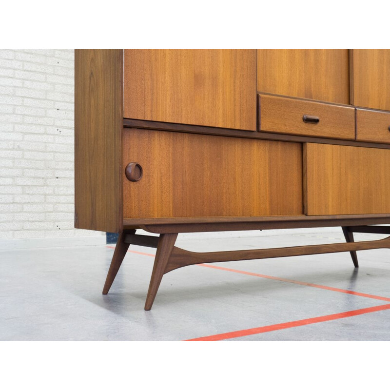 Webé cabinet in teak, Louis VAN TEEFFELEN - 1950s