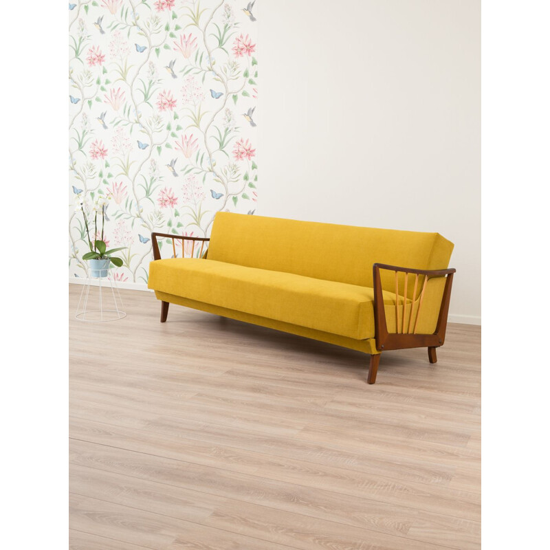 Vintage yellow sofa, 1950s