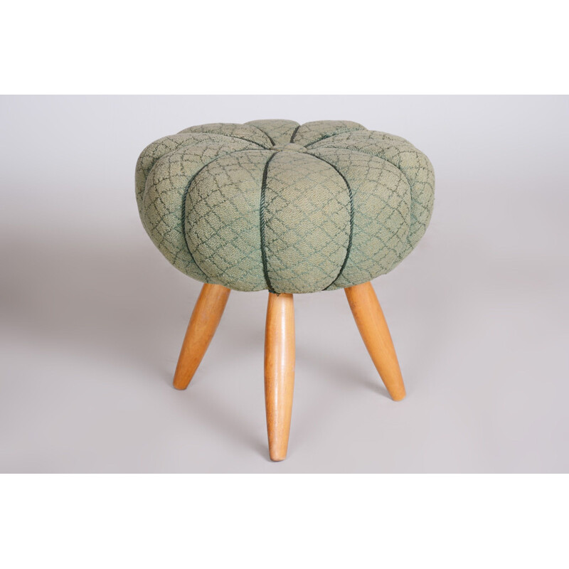 Mid century round footrest, 1950s