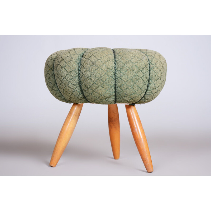 Mid century round footrest, 1950s