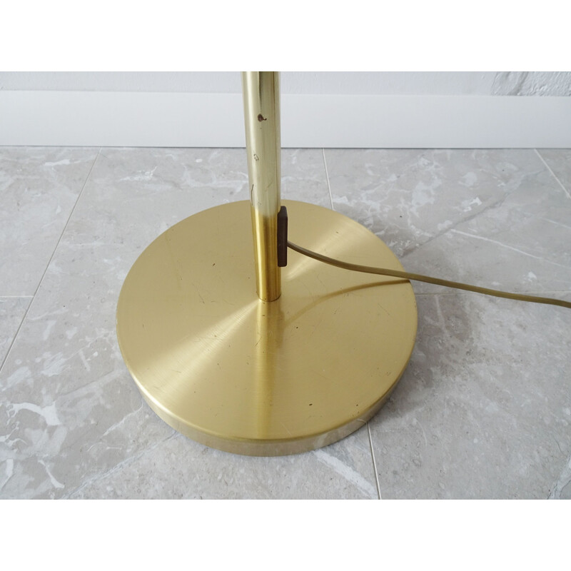 Brass vintage floor lamp by Sölken Leuchten, 1960-1970s