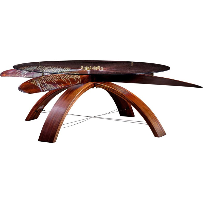 Vintage "Blades Of Glory" propeller table