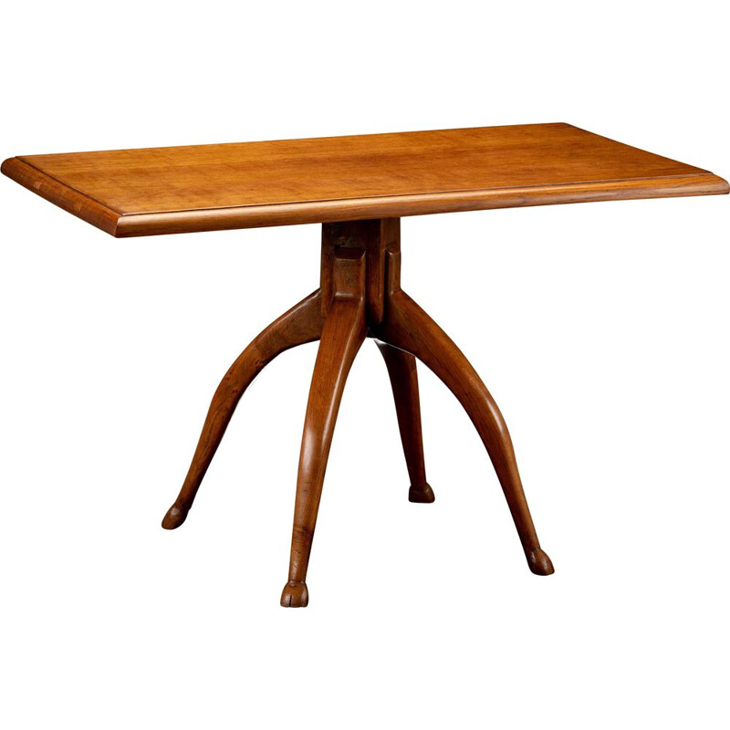 Table vintage "The Hoof" en bois de chêne