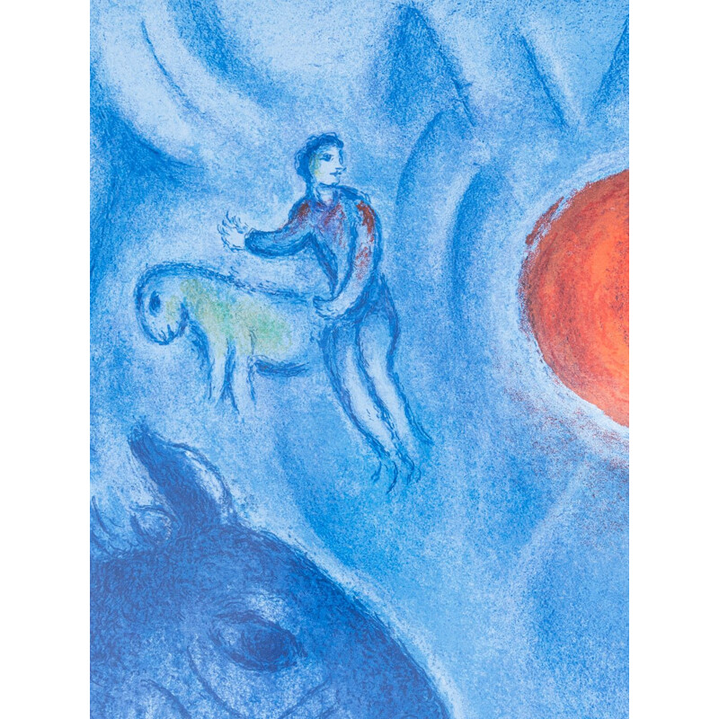 Vintage-Ausstellungsplakat von Marc Chagall