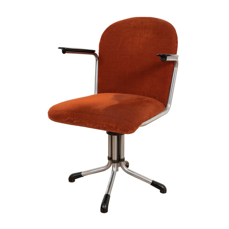 Vintage office armchair by WH. Gispen for Gispen Culemborg