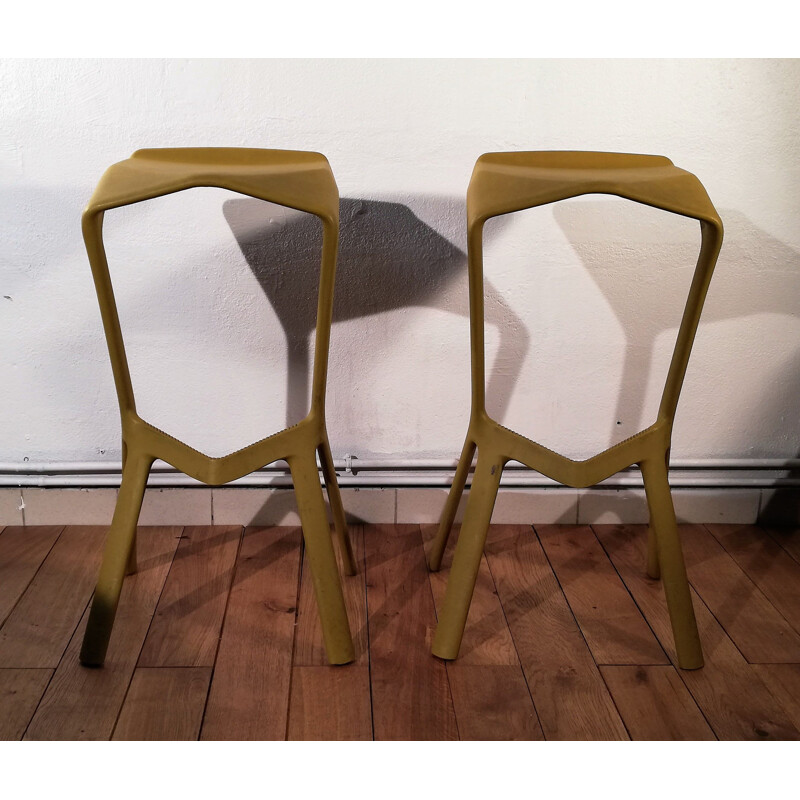 Miura Plank vintage bar stool by Konstantin Grcic
