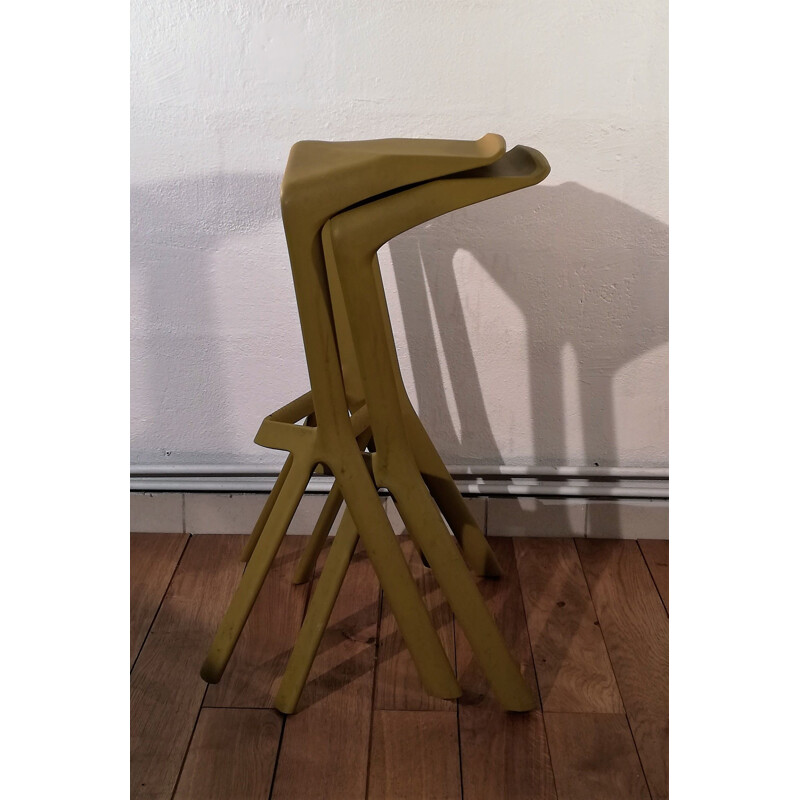Miura Plank vintage bar stool by Konstantin Grcic
