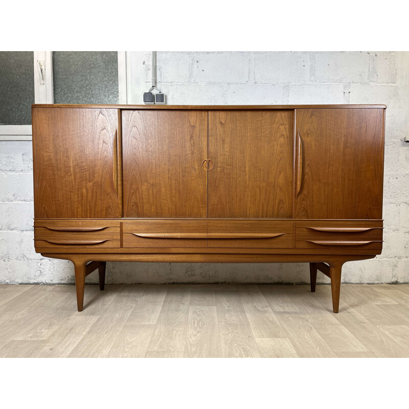 Scandinavian vintage teak sideboard by Johannes Andersen for Uldum Møbelfabrik, 1960