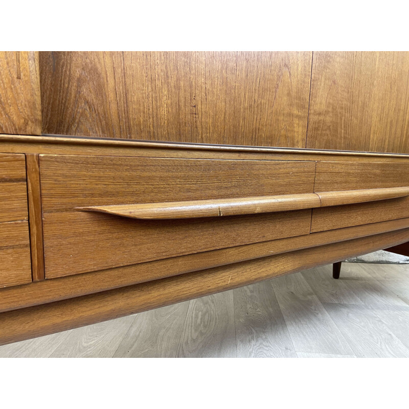 Scandinavian vintage teak sideboard by Johannes Andersen for Uldum Møbelfabrik, 1960