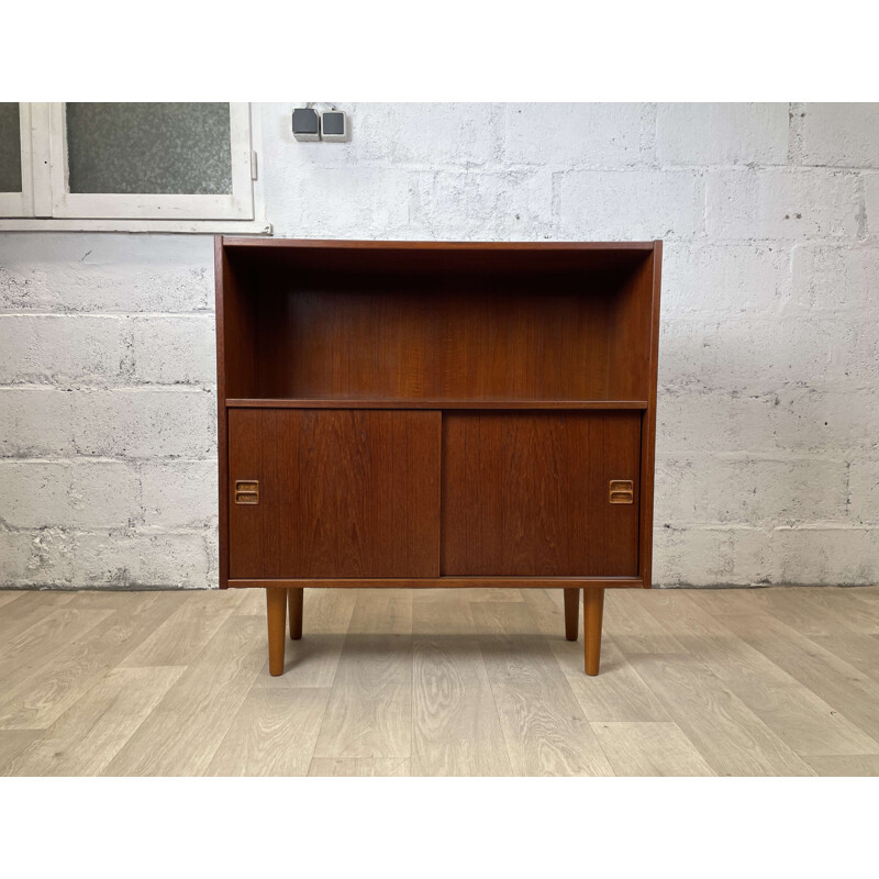 Scandinavian vintage teak bookcase, 1960