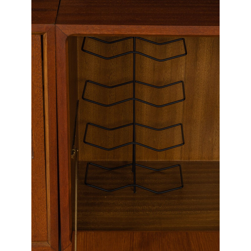 Vintage walnut wall unit by Poul Cadovius for Cado, Denmark 1960s