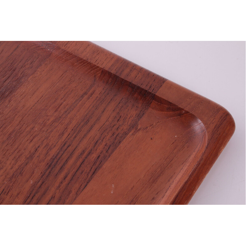 Vintage teak wooden tray by Digsmed, Denmark 1960s