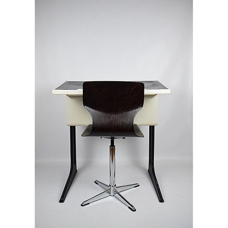 Vintage Flototto desk by Lugi Colani, 1970s