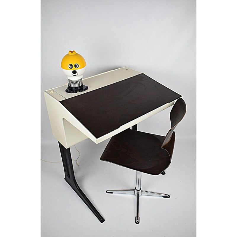 Vintage Flototto desk by Lugi Colani, 1970s