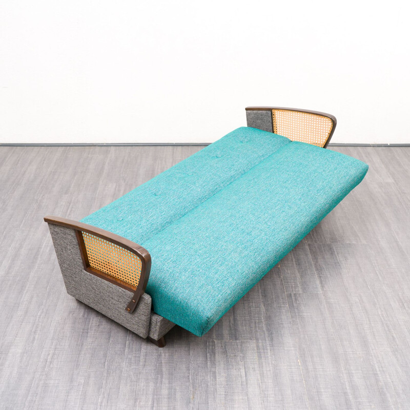 Vintage sofabed two-coloured, 1950s