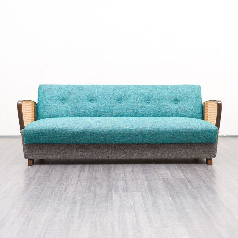 Vintage sofabed two-coloured, 1950s