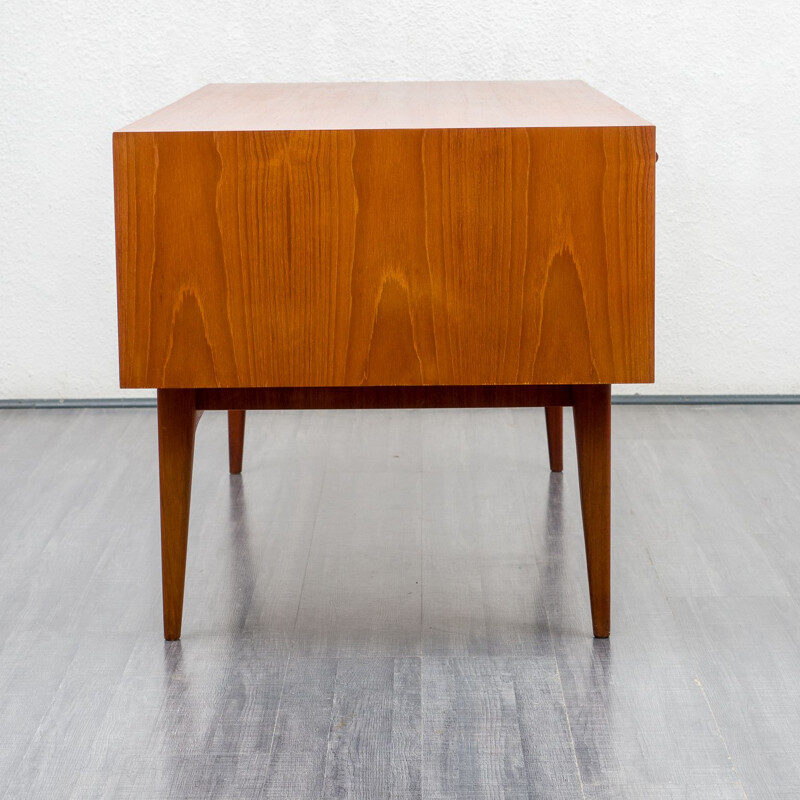 Vintage teak wood desk, 1960s