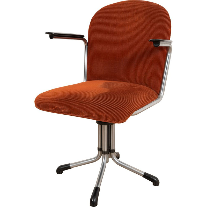 Vintage office armchair by WH. Gispen for Gispen Culemborg