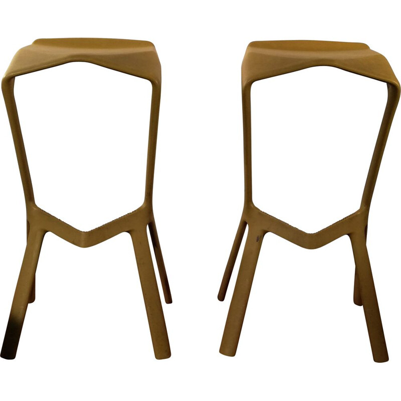 Miura Plank vintage bar stool by Konstantin Grcic