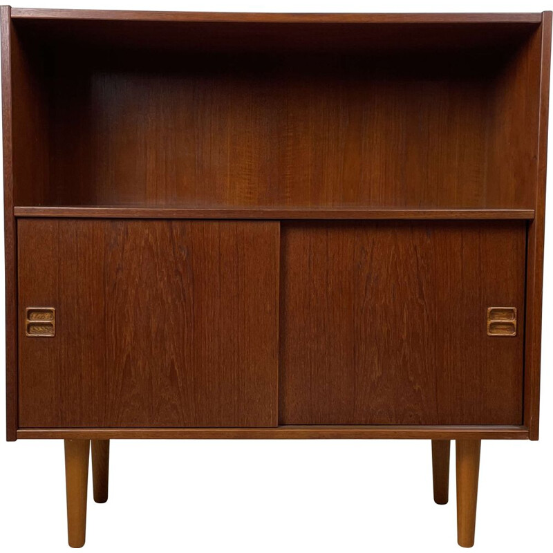 Scandinavian vintage teak bookcase, 1960