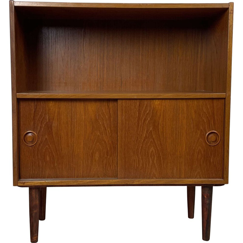 Scandinavian vintage teak bookcase, 1960