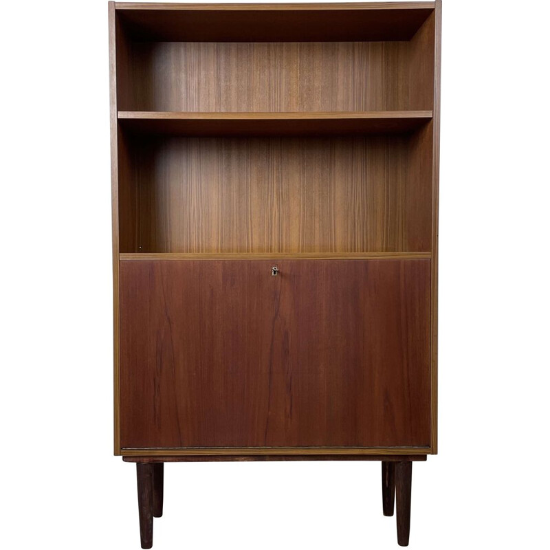 Scandinavian vintage teak bookcase, 1960