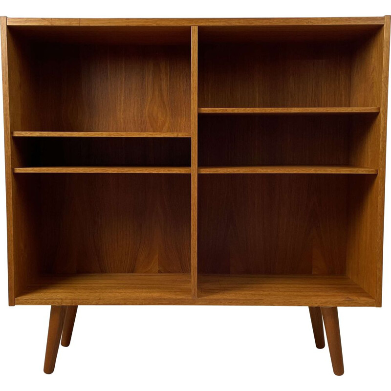 Scandinavian vintage teak bookcase, 1960