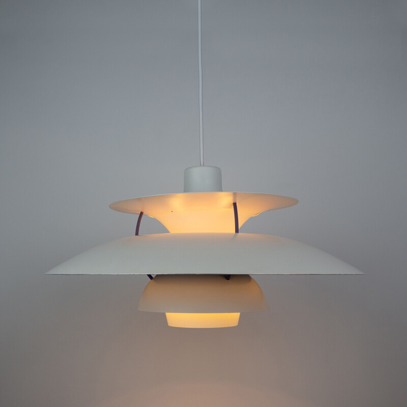 Danish vintage pendant lamp Ph 5 by Poul Henningsen for Louis Poulsen, 1958