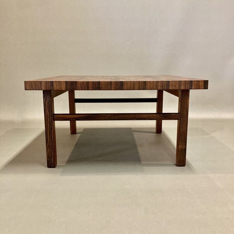 Vintage rosewood coffee table by Kai Kristiansen for Bramin, 1950