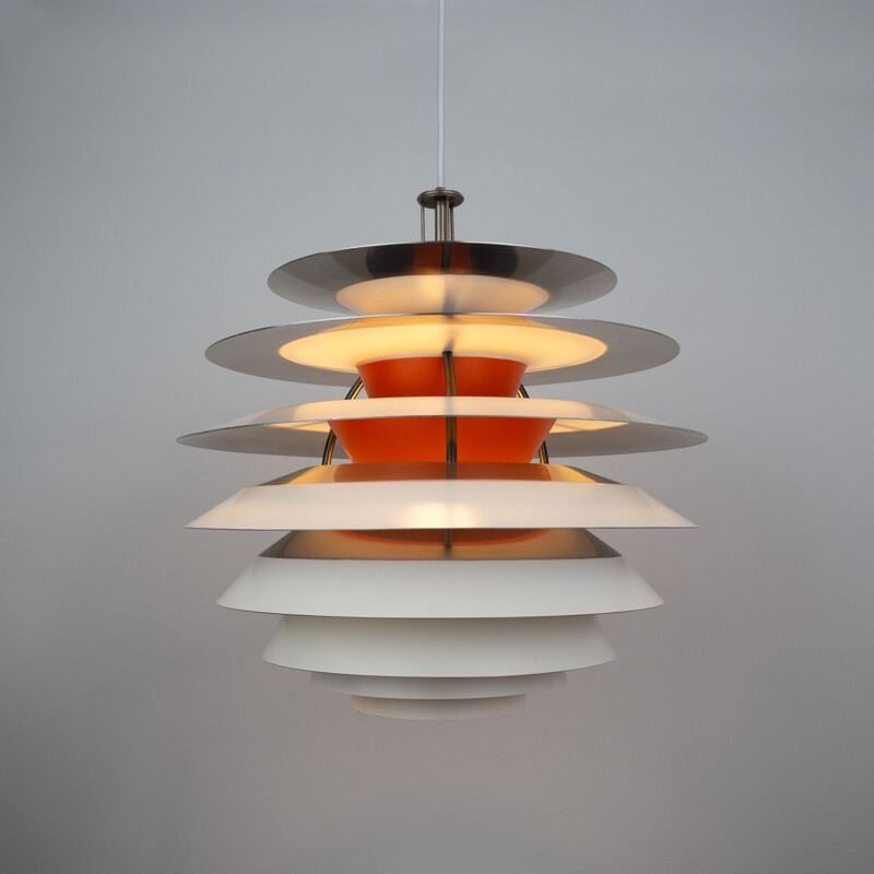 Danish mid-century pendant lamp Ph Kontrast by Poul Henningsen for Louis Poulsen, 1962