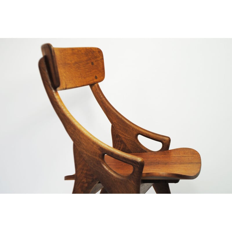 Vintage chair by Hovmand Olsen for Mogens Kold, 1960s