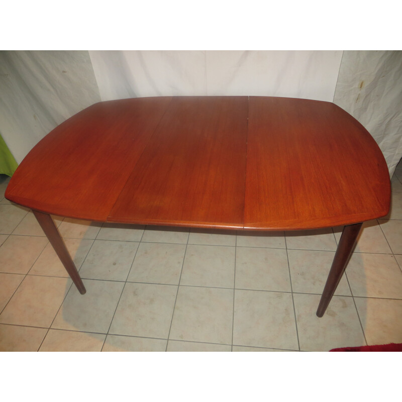 Danish teak dining table - 1960s