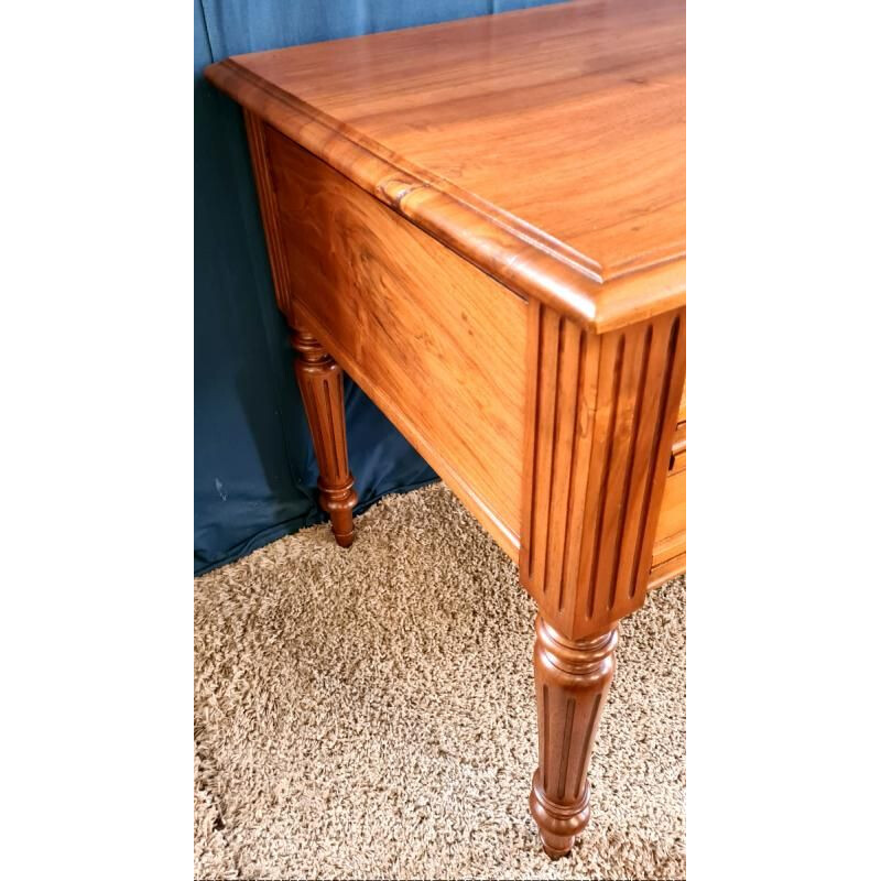 Vintage desk in solid walnut