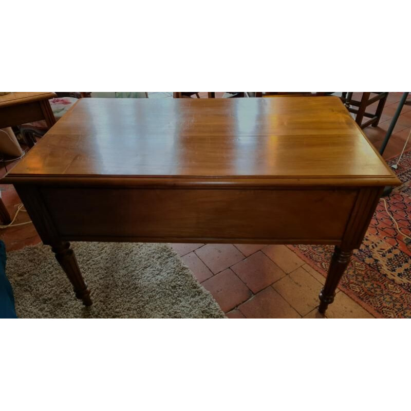 Vintage desk in solid walnut