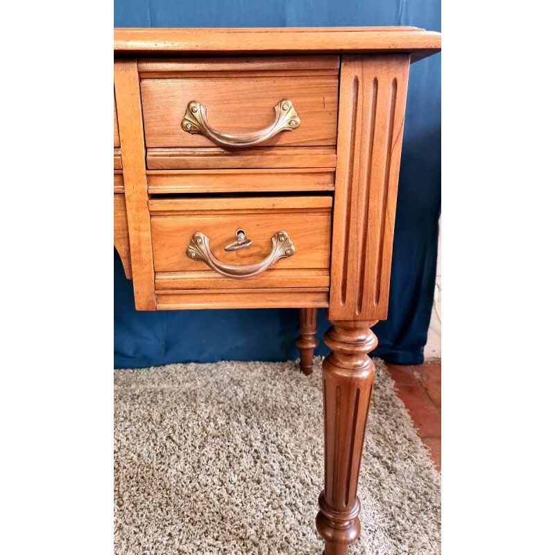 Vintage desk in solid walnut