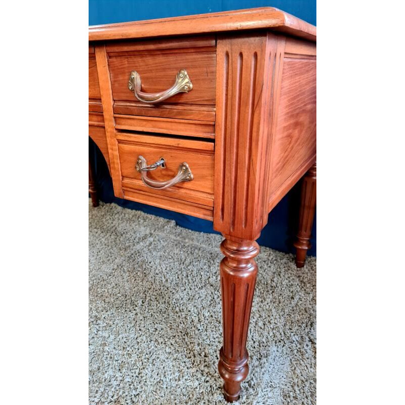 Vintage desk in solid walnut