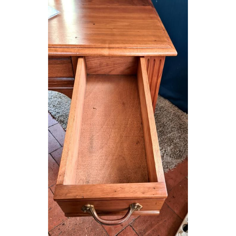 Vintage desk in solid walnut