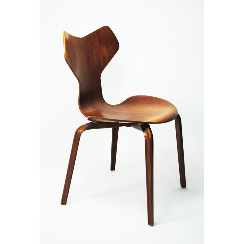 Chaise vintage par Arne Jacobsen pour Fritz Hansen, 1957