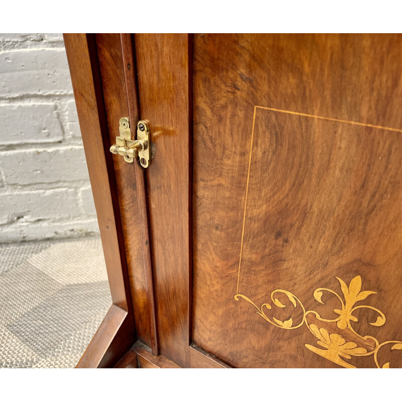 Victorian vintage childs mahogany davenport desk with storage