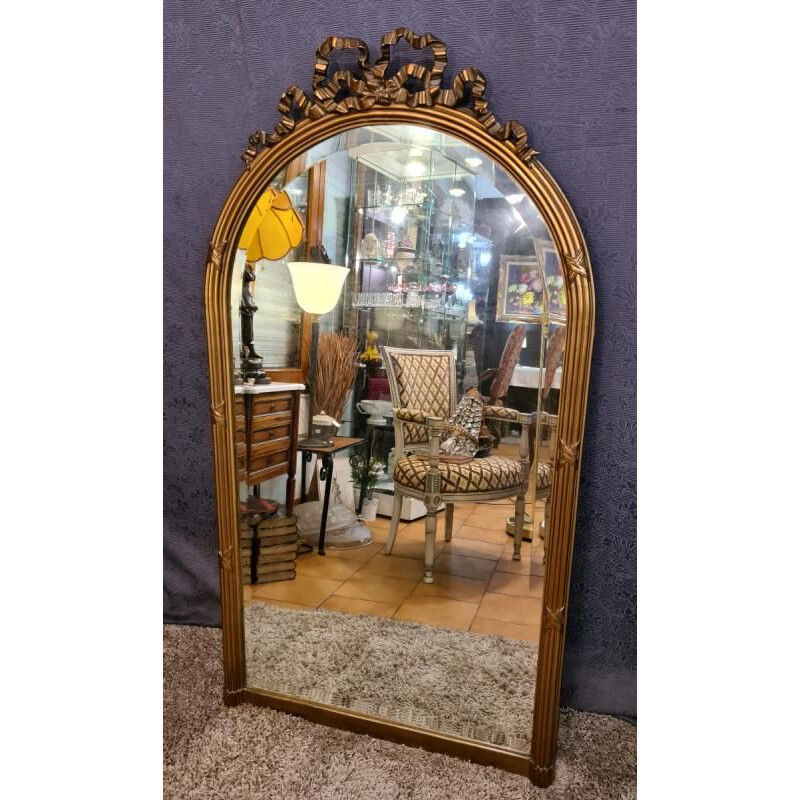 Vintage gold mirror