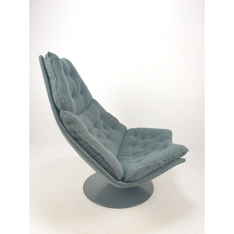 F588 cadeira de sala de estar vintage por Geoffrey Harcourt para Artifort, 1960