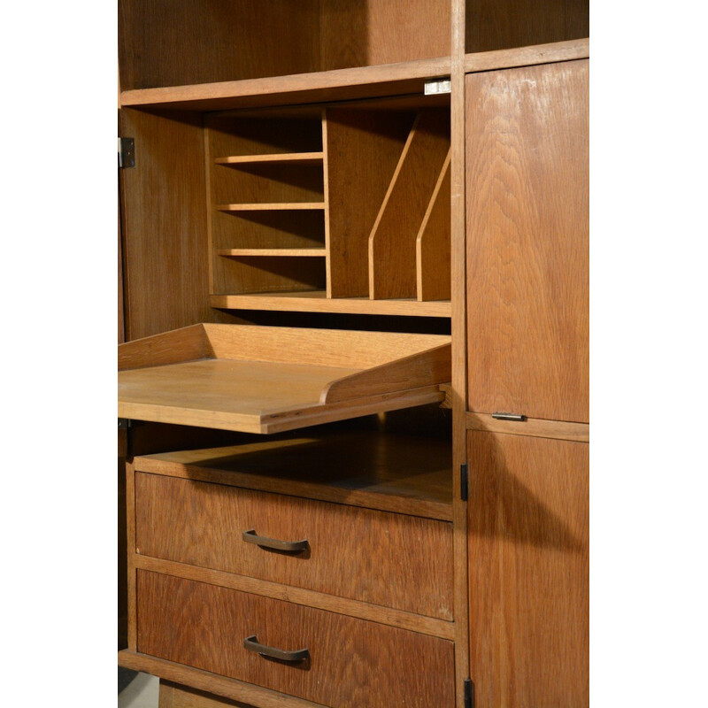 Vintage Bookcase in oak - 1950s