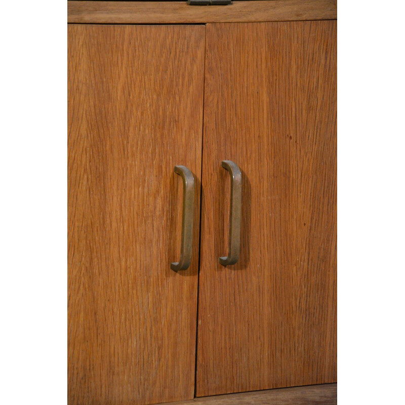 Vintage Bookcase in oak - 1950s