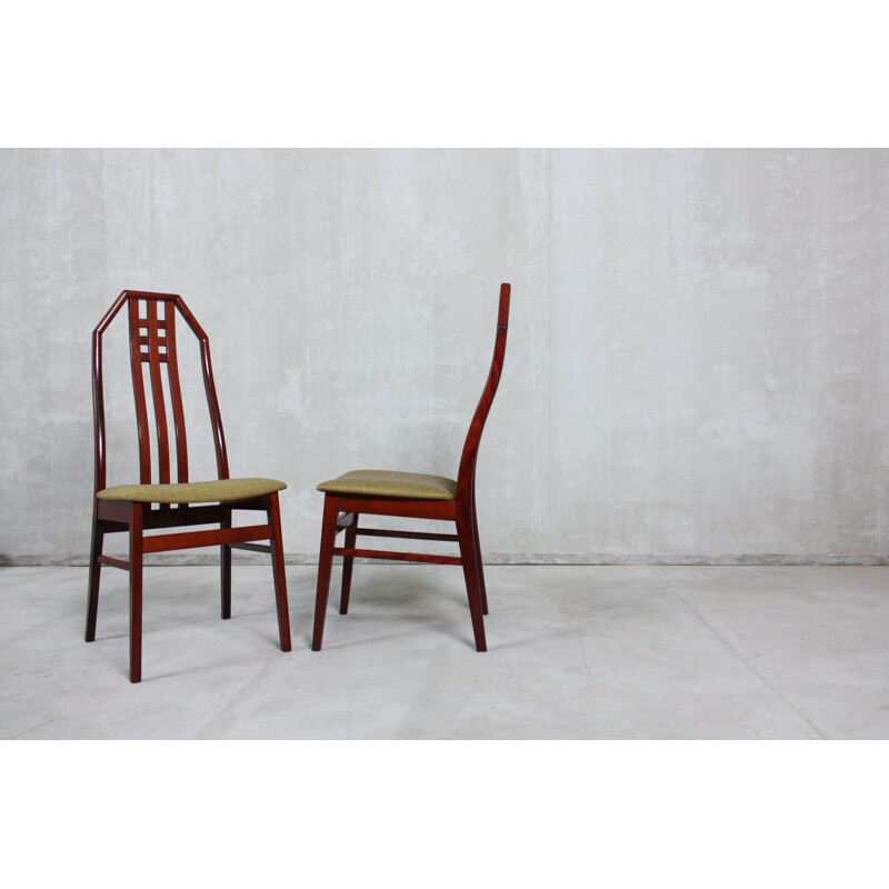 Set of 6 vintage British rosewood dining chairs, 1960s