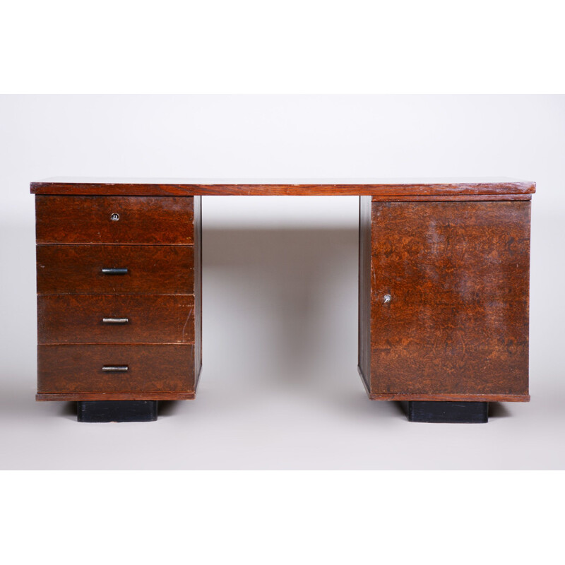 Vintage desk by Jindrich Halabala for Up Závody, Czech Republic 1930