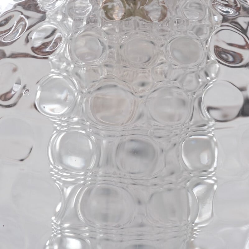 Dutch mid-century bubble glass pendant lamp