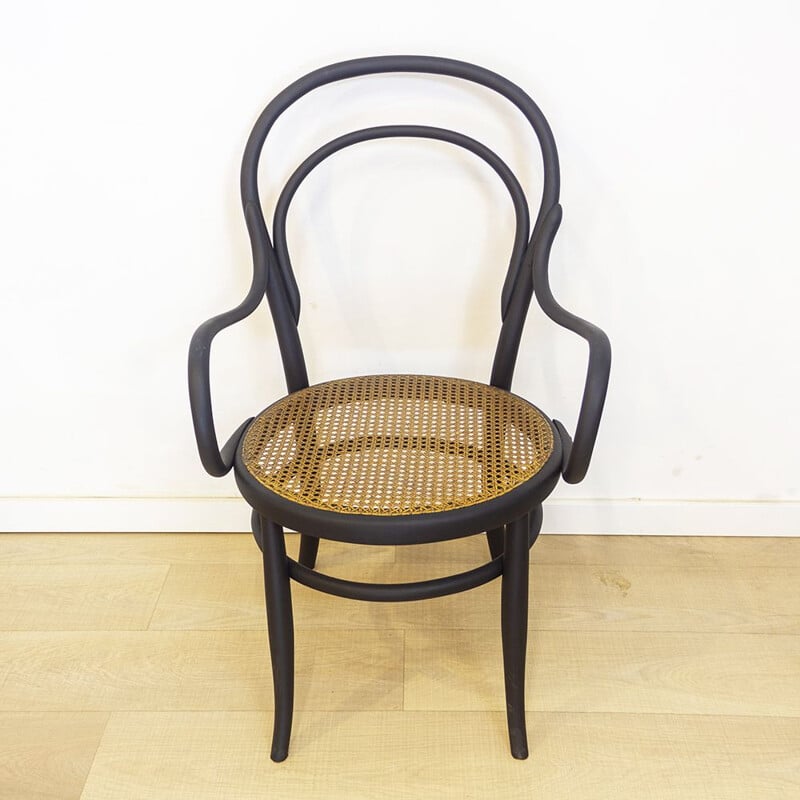 Vintage bentwood armchair Thonet numer 15