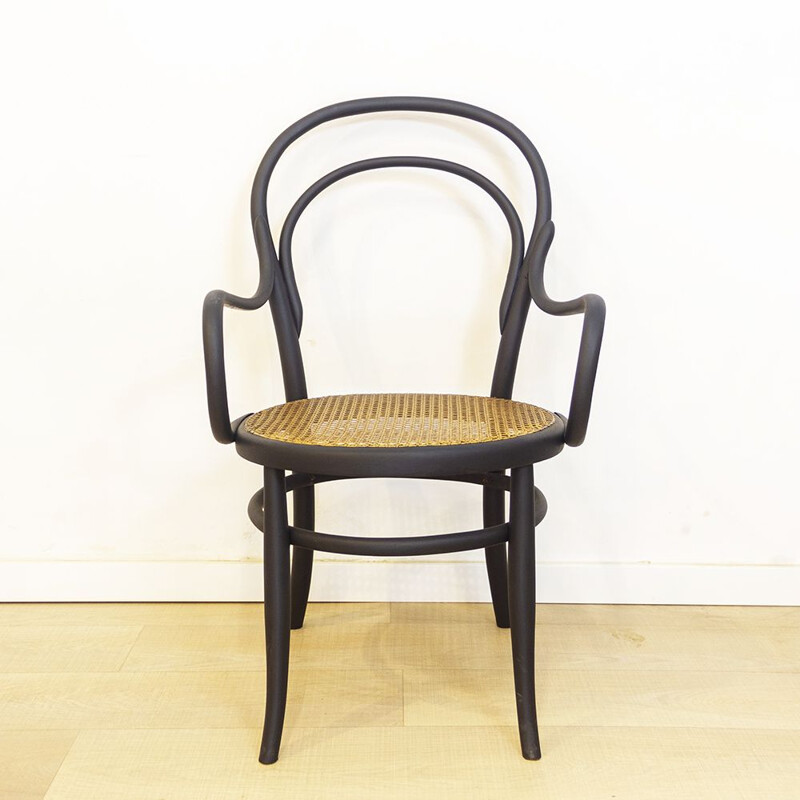 Vintage bentwood armchair Thonet numer 15