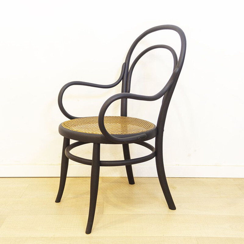 Vintage bentwood armchair Thonet numer 15